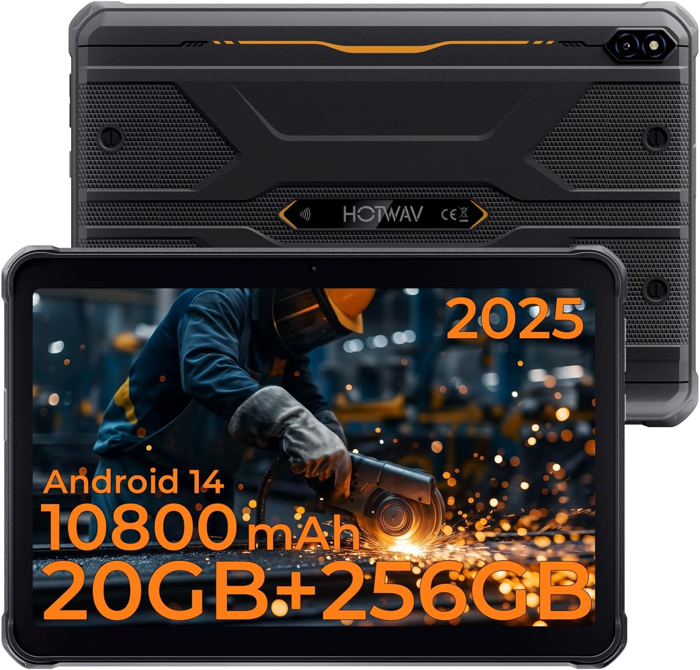 HOTWAV R10 Pro Rugged Tablet - HOTWAV